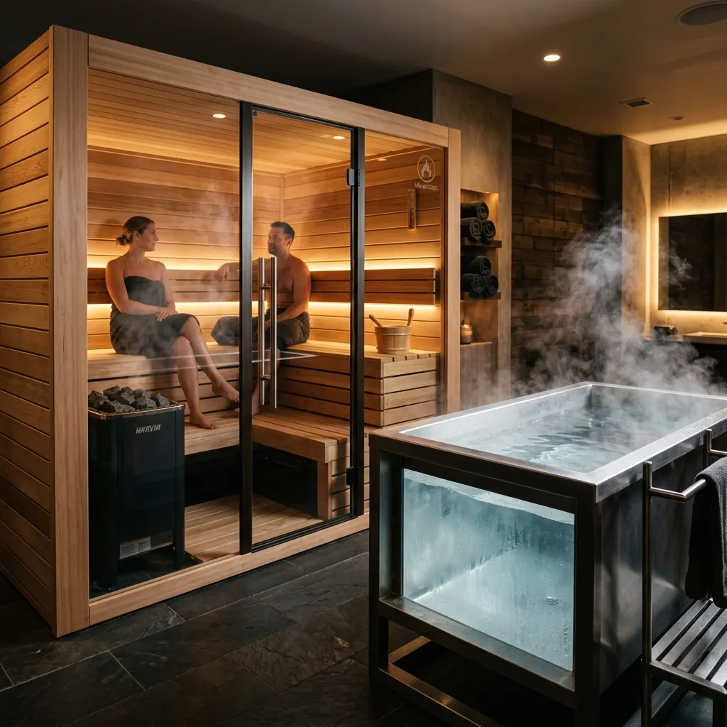 Sauna and Cold Contrast Therapy Protocols