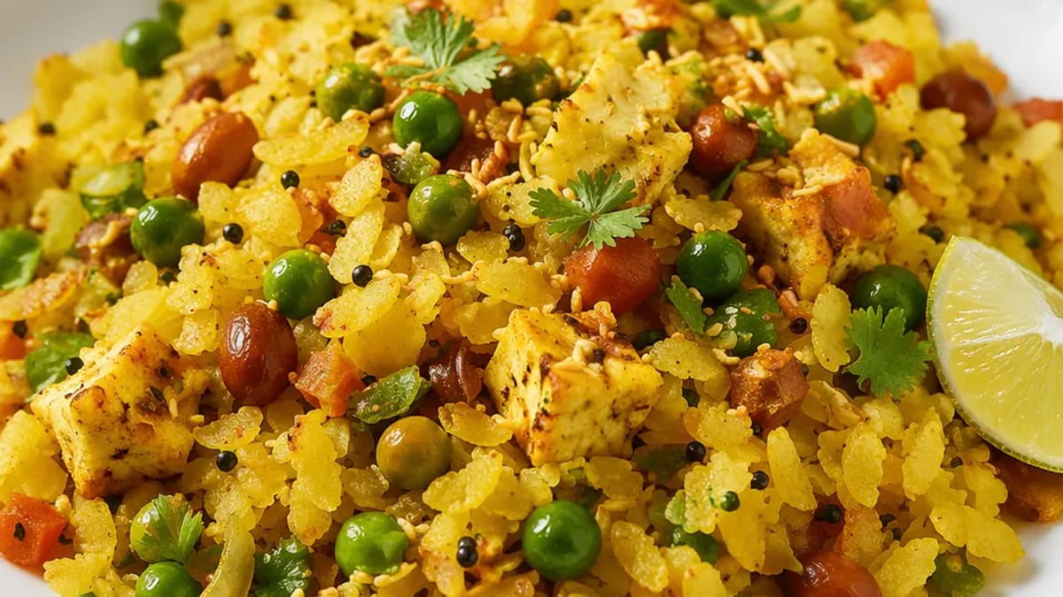 Calories in Poha: Per Plate, With and Without Peanuts