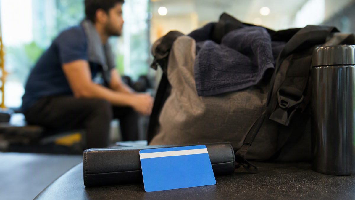 HSA/FSA card with gym membership or fitness gear