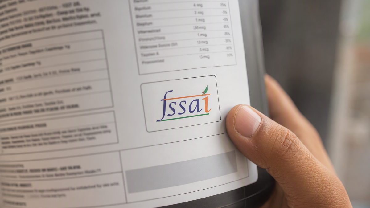 How to Read Supplement Labels in India: FSSAI Checklist