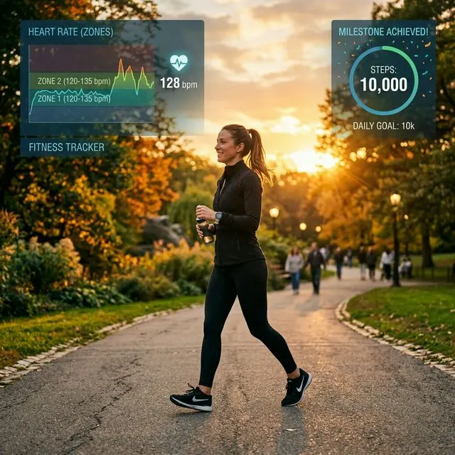 Brisk walking outdoors for weight loss